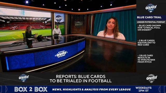 Football To Trial New BLUE Card — Rules Expert Explains ALL | CBS Sports Golazo