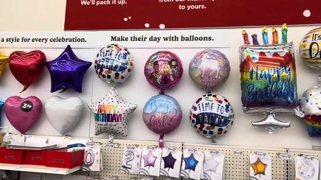 Balloons Helium Display 2024 In Michaels Shop With Me #balloons #michaels #michaelsfind #balloon