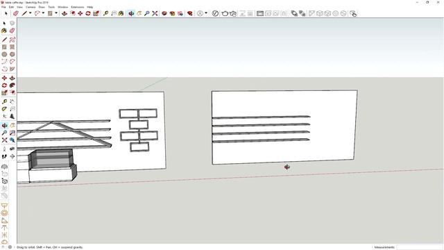 How To Draw Coffee Shop In Sketchup Pro 2019 Khmer Part 1 | Rean Edit