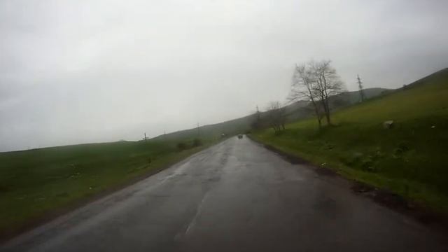 Армения - серпантин с Гориса в Ереван.