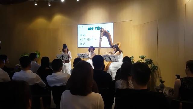 Kimi O Nosete (Carrying You) - Castle In The Sky OST - Flute - Violin - Harp