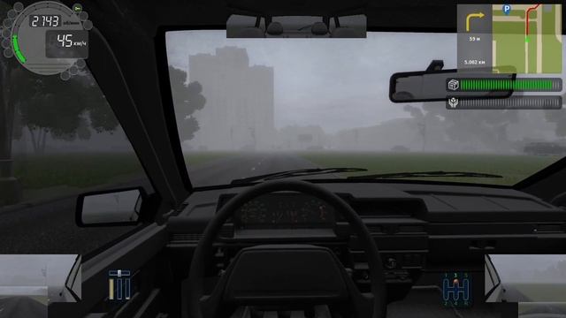 Невозможно сложный трафик | City Car Driving