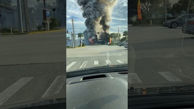 Massive Explosion At Melbourne Fireworks Store || ViralHog