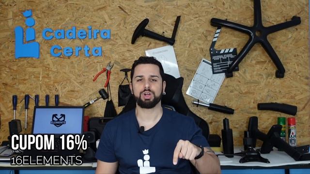 Cadeira Elements Veda Nemesis (Tecido)