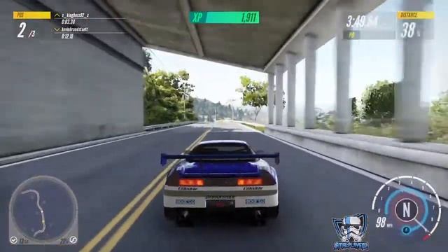 Project Cars 3 - California Highway Full Race (Honda Vs Corvette)