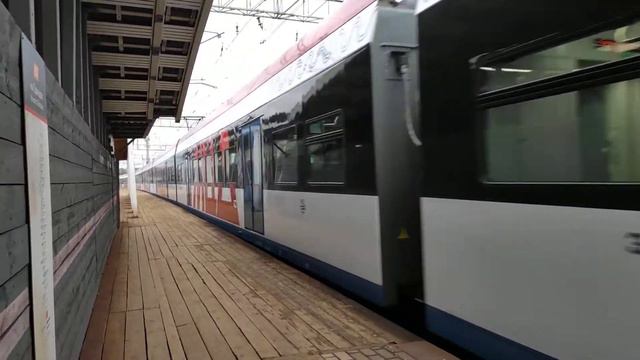 ЭГ2Тв-012, МЦД D1, Одинцово - Лобня, ст. Баковка, г. Одинцово / Eg2tv-012 MCD D1, Odintsovo - Lobny