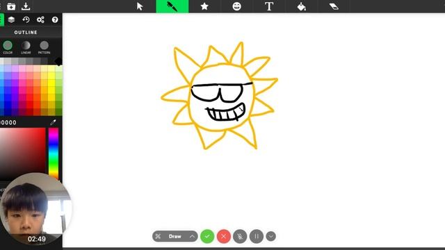 Drawing A Cool Sun?☀️