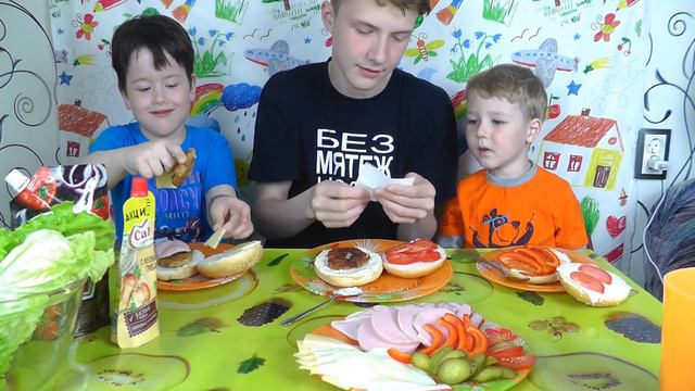 Бургер ЧЕЛЛЕНДЖ | BURGER CHALLENGE