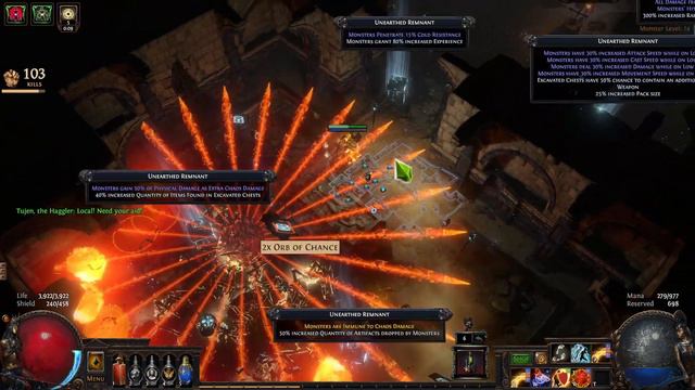 POE 3.23 Wave Of Conviction IGNITE Elementalist Leaguestart Day 1 Recap | Path Of Exile Affliction