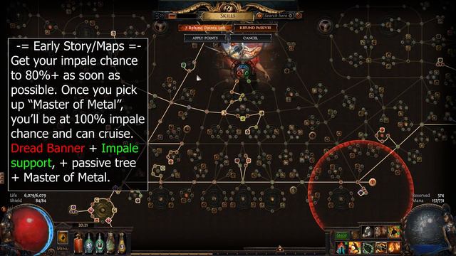 Harvest League Starter Build: Impale Perforate Champion | Path Of Exile 3.11 In-Depth Guide
