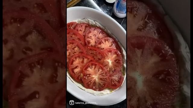 запеканка песто помидоры рецепты рецептзапеканки духовка приготовление ужин обед фудблог