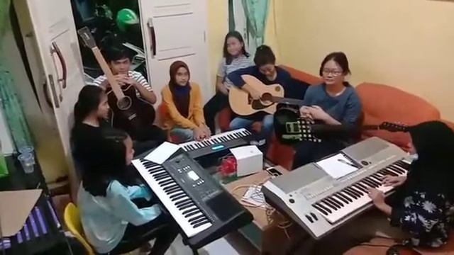 Part 2 - KESERUAN BERBINCANG DENGAN MEREKA - BELAJAR MUSIK DENGAN NADA DASAR - VIDEO SELALU DI ULAN