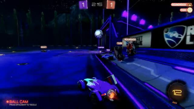 Rocket League [1] Саня играет в футбол машинках  :D