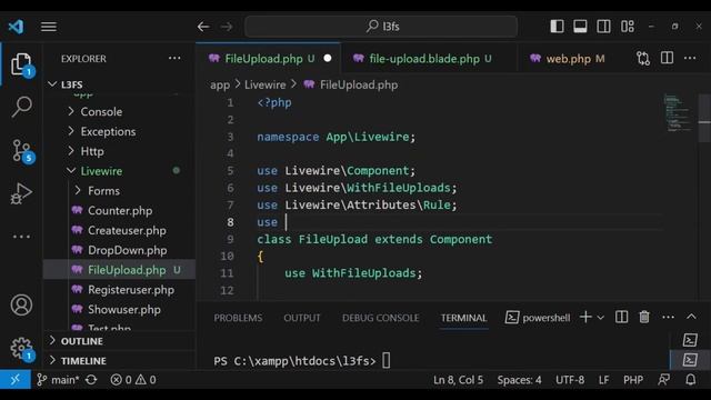 File Upload And Download  | Laravel Livewire 3 From Scratch