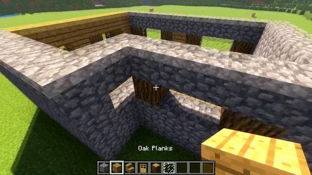 Big Village House In Minecraft