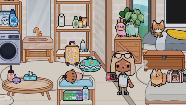 🙊Переезд одной в личную квартиру 🙈 есть сестра  ? 🙊🙉🙈 #токабока