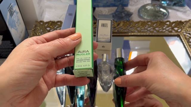 Флаконы-осколки «Мюглер». Новый экземпляр в коллекции. Travel Size Perfume Mugler.