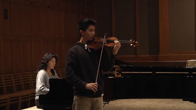 Roger Sun Plays Violin Concerto In A Minor, 1st Mvt. By Glazunov