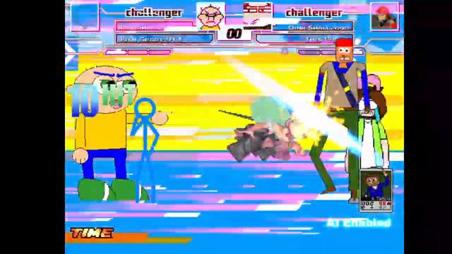 Mugen Nanarman 2 And Josh Geary 1.1 Vs Dink Smallwood (MM) And This Guy-R