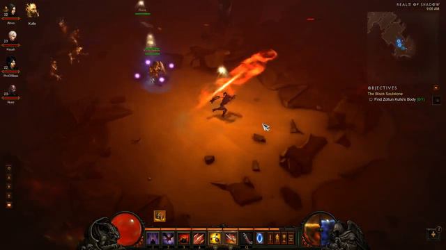 Diablo 3 III Act 2 2/4 - Midnight Release Beat The Game Boss Fight Zoltun Kulle Belial