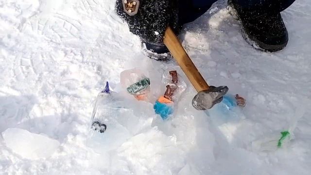 КАК СДЕЛАТЬ ЛЕДЯНЫЕ ЯЙЦА ДЛЯ ЖИТЕЛЕЙ МАЙНКРАФТ.