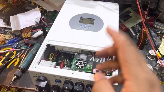 รีวิวคร่าวๆอินเวอร์เตอร์ไฮบริด ออนออฟกริด 48V 5.5kw