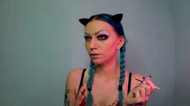 Образ на ХЕЛЛОУИН! PENNYWISE MAKEUP TUTORIAL! ???