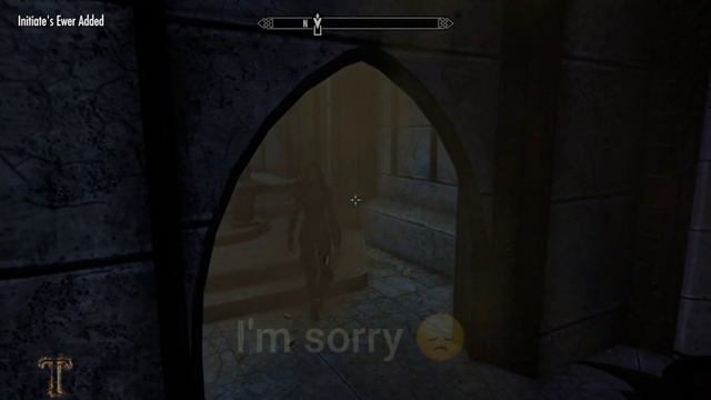 Skyrim | Serana Being Locked Away In A Crypt Once Again😞 SDA 4.0 On Xbox Series X In 4K