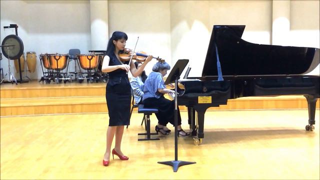 Franck - Sonata In A Major For Violin & Piano - I. Allegretto Ben Moderato. Sabina Guliyeva (violin