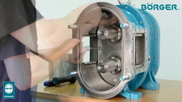 Роторно-лопастной насос Borger