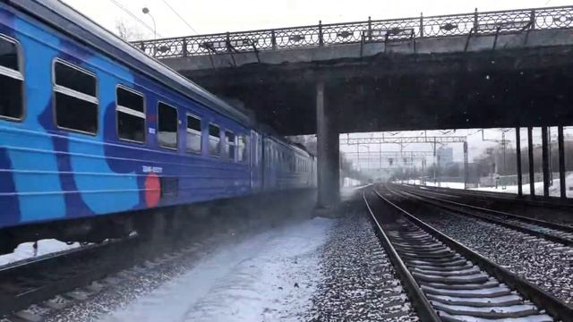 ЭД4М-0352 ОАО РЭКС На перегоне Яуза-Маленковская