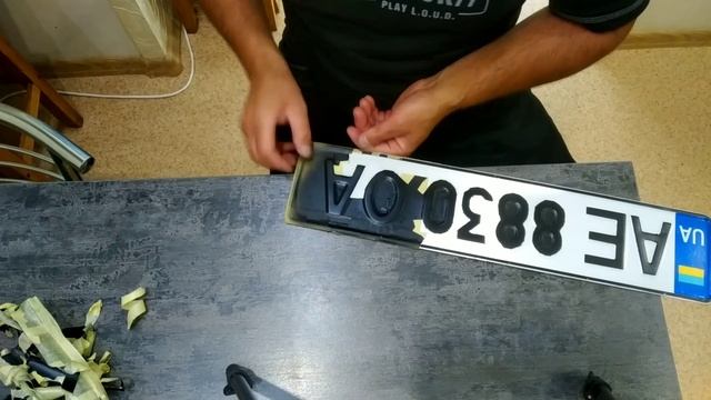 Восстановление гос. номера?? Своими руками  Автомобиль  Покраскаукраинаавтомобильсвоимируками