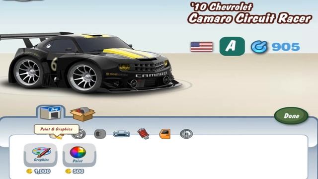 Car Town Ballers Week #31: '10 Chevrolet Camaro Circuit Racer Review!