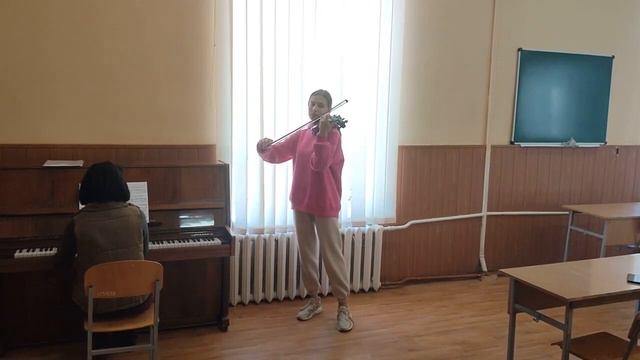 Анастасія Плющ (скрипка), 10 клас