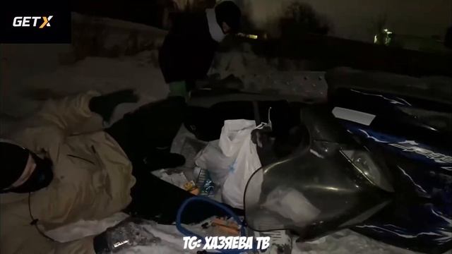 ДАНИЛА ГОРИЛЛА ПЕРЕВЕРНУЛСЯ НА СНЕГОХОДЕ