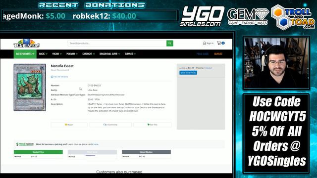 HoC Yu-Gi-Oh! Market Watch - $150 Sky Scourge Invicil!? Spell Stoppers Spiking NOW!