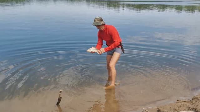 Отпускаем рыбу 3. Сазан - Ахтуба 2020. 