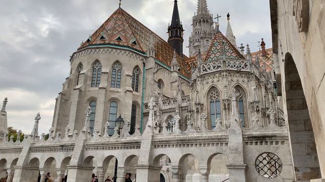 Budapest - первое знакомство с городом. Рыбацкий бастион церковь святого Матьяша Hungary
