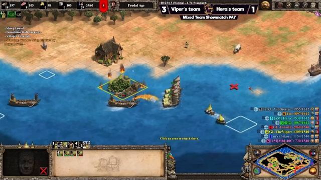 4v4 Nomad | Game 5 Mixed Team Showmatch PA7 Ft. Hera, TaToH, Yo And More