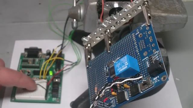 Part Flipper With Stepper Motor