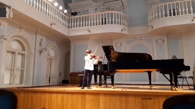 Н.Паганини, Каприс 23, Андрей Пережогин 8.05.2022, Рахманиновский зал МГК