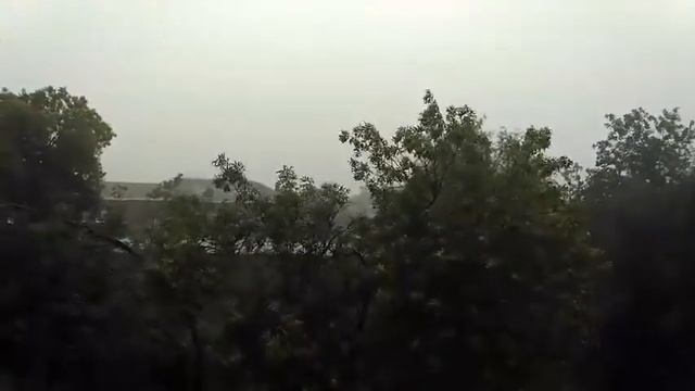 Сильная гроза в Уфе