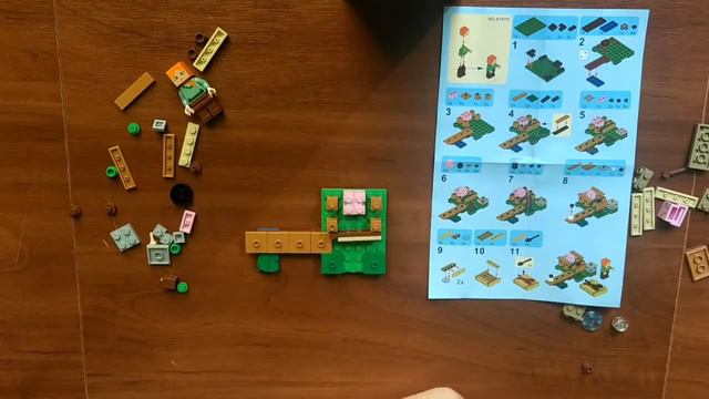 собираем набор лего ч3