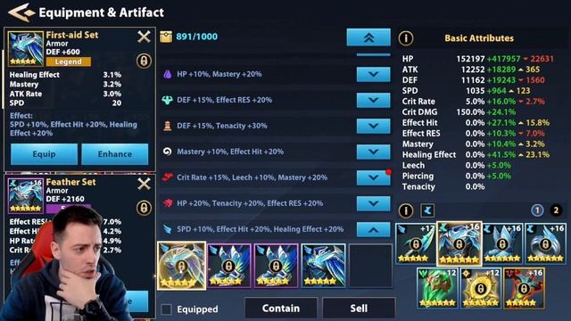 I test Eilat in faction Abyss good hero? Infinite Magicraid