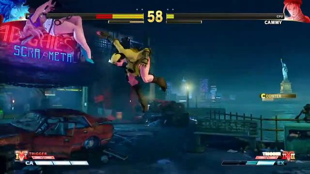 STREET FIGHTER V- Poison VS Cammy