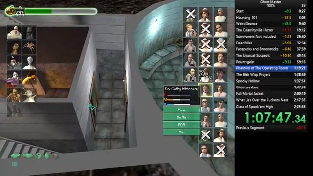 Ghost Master 100% Speedrun (WR Outdated - 2:12:21)