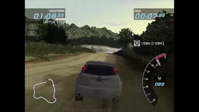 Pacific Drive: White Sands - Reverse Time Attack (01:08.910) PB! (Off-Road) | Ford Racing 3