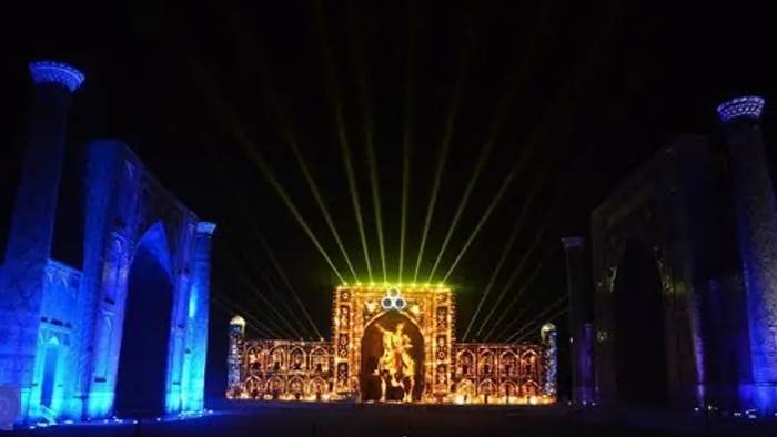 Голос Регистана.Самарканд. 3D шоу. Автор сценария Хуршид Даврон