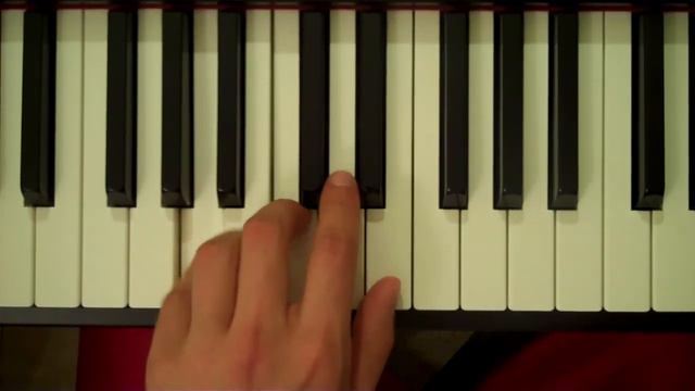 How To Play An A Minor Chord On Piano (Left Hand)