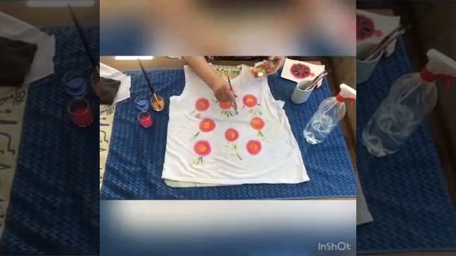 Мастер класс «Разноцветные футболки»